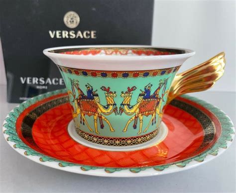 versace tea service ebay|VERSACE VOYAGE DE MARCO POLO TEA Cups & Saucers X .